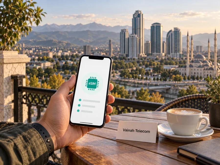 Vainah Telecom eSIM في الاتحاد الروسي: ما يجب التحقق منه