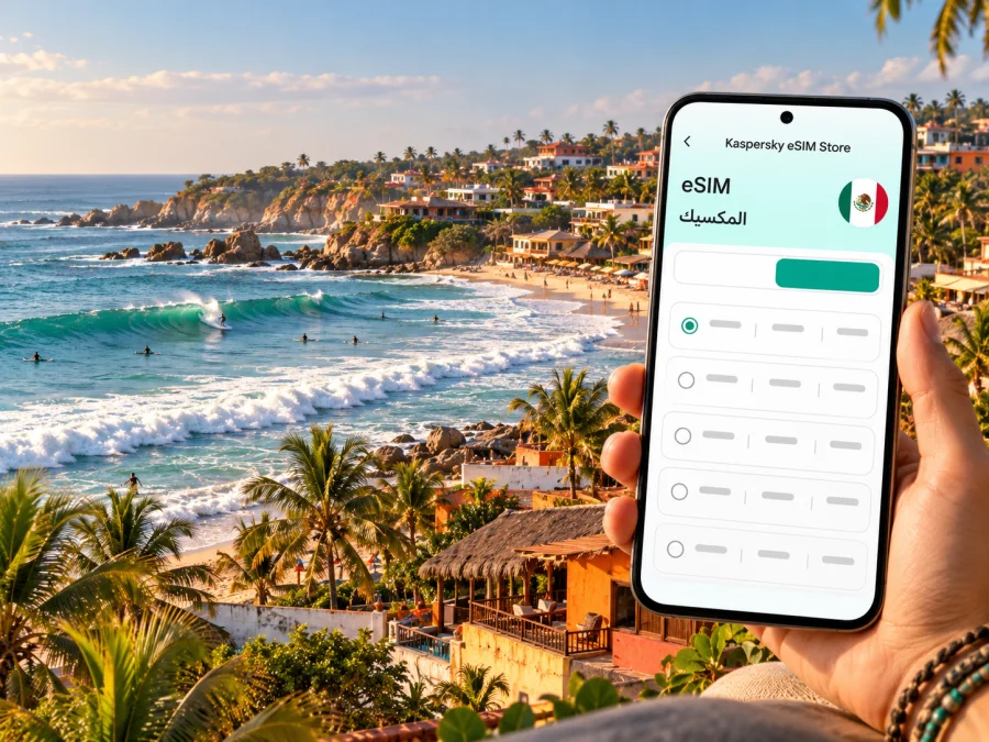 eSIM بويرتو إسكونديدو: الإنترنت والاتصال في المكسيك