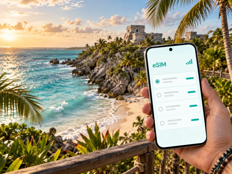 eSIM لتولوم: إنترنت محمول أثناء السفر