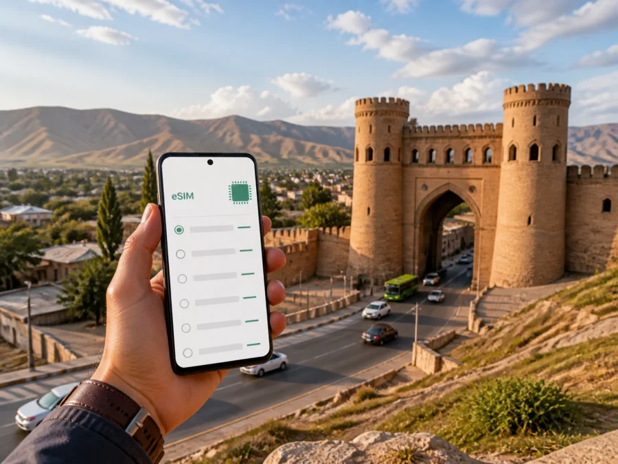 eSIM في هيسور: إنترنت محمول أثناء السفر