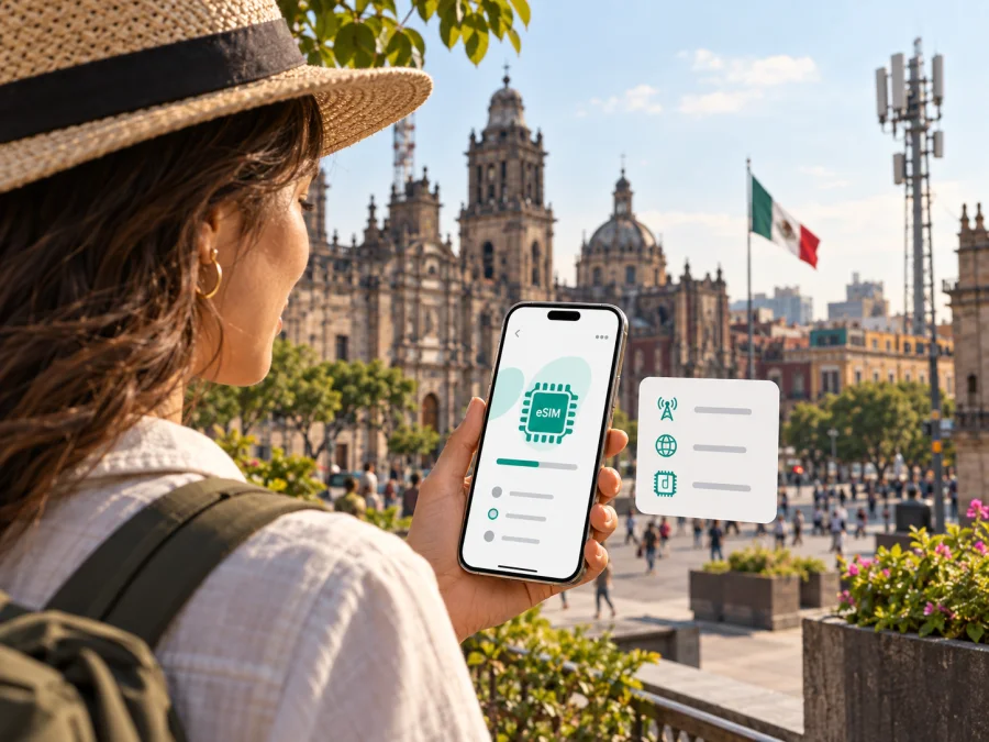 Telcel eSIM في المكسيك: دليل المسافر