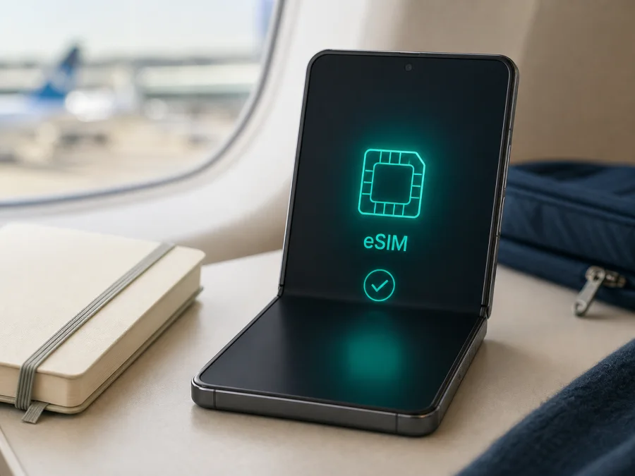 Samsung Galaxy Z Fold2 5G eSIM: التوافق والإعداد