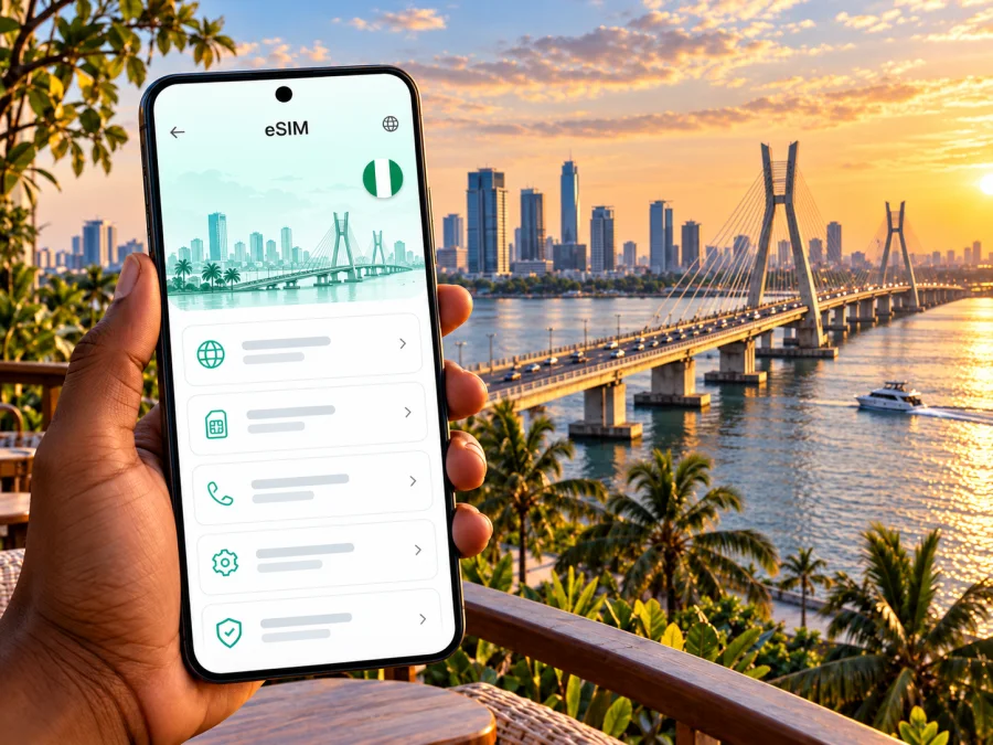 eSIM ليكي: الإنترنت والاتصال في نيجيريا
