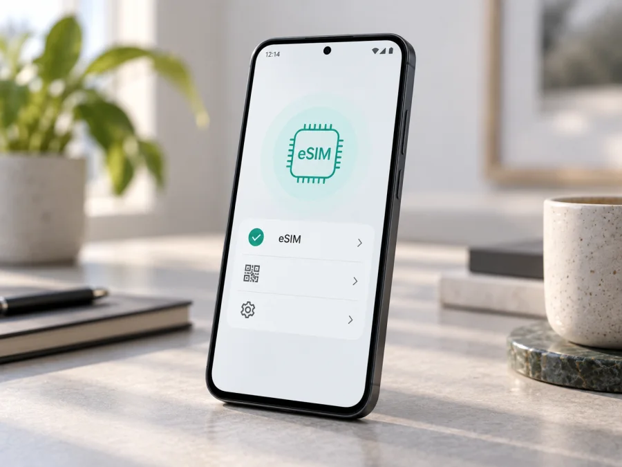 Samsung Galaxy A55 5G 128GB eSIM: التوافق والتفعيل