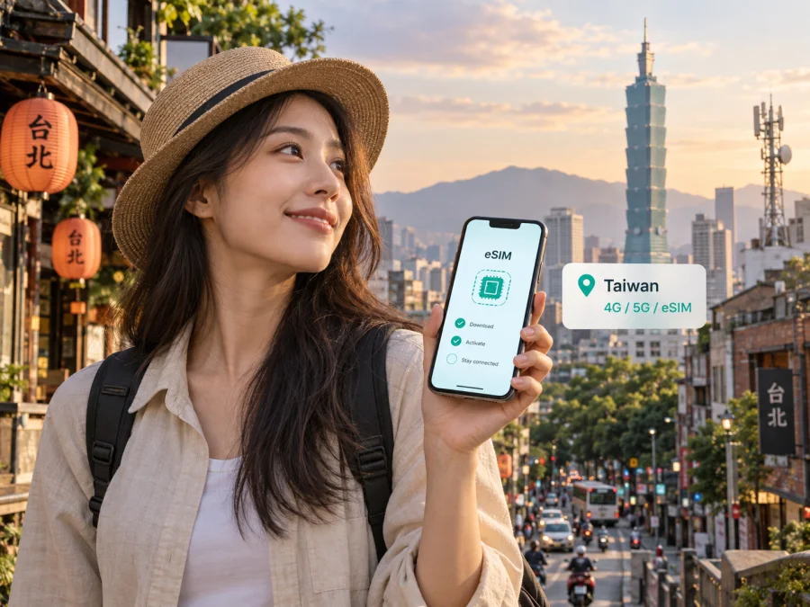 Chunghwa Telecom 中華電信 eSIM في تايوان