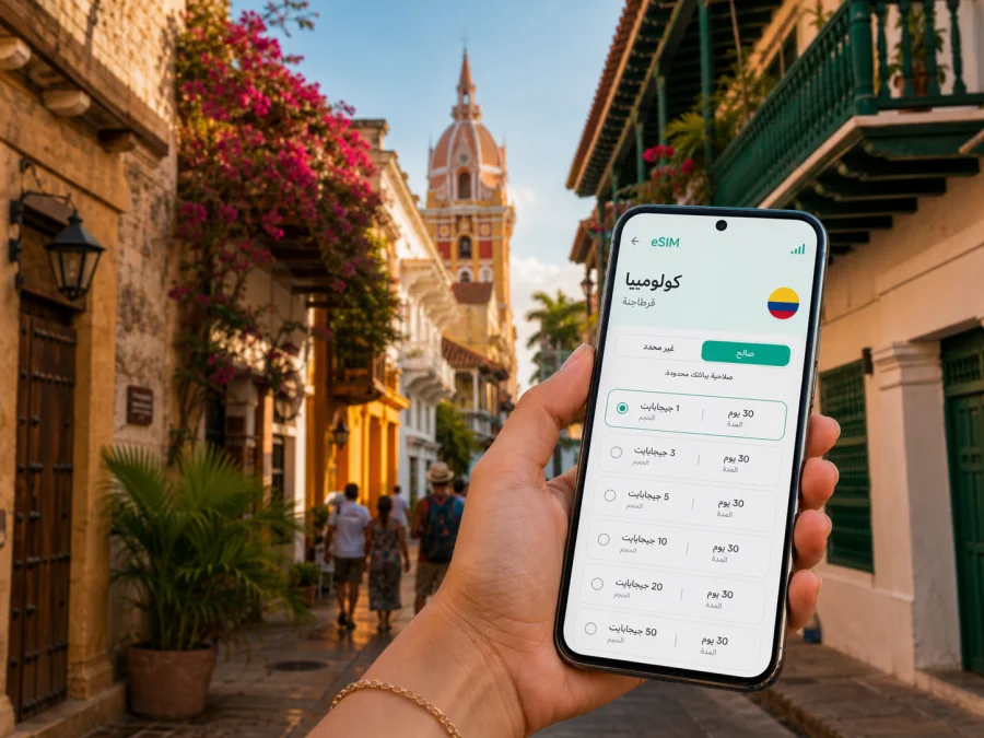 eSIM قرطاجنة: إنترنت واتصال محمول للسفر
