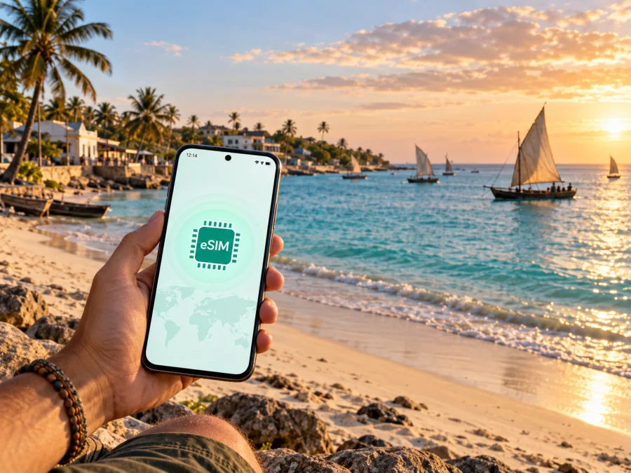 فيلانكولوس eSIM: الإنترنت أثناء السفر في موزمبيق