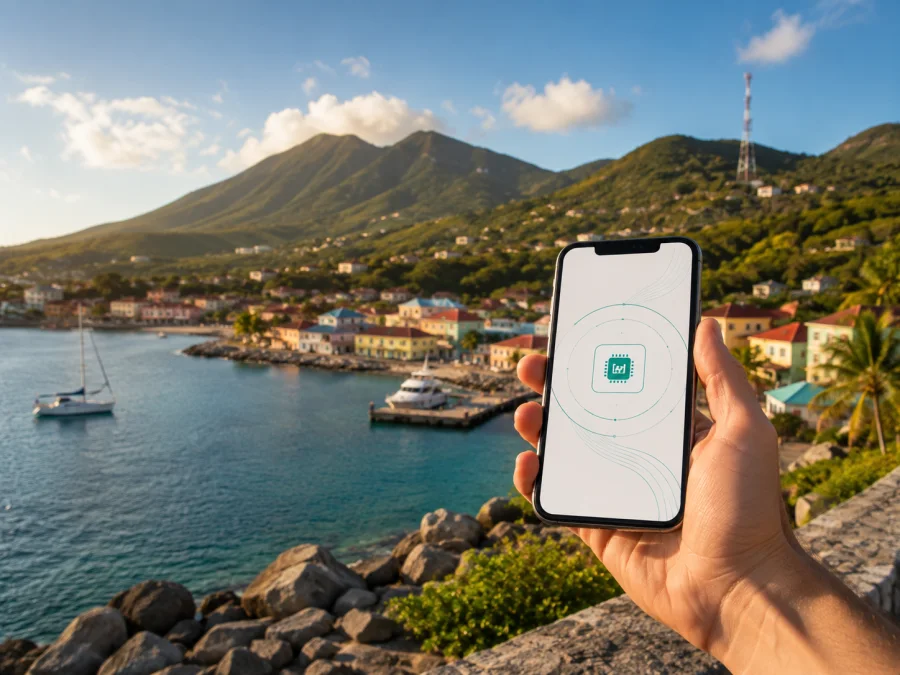 FLOW eSIM في سانت كيتس ونيفيس: ما يجب التحقق منه