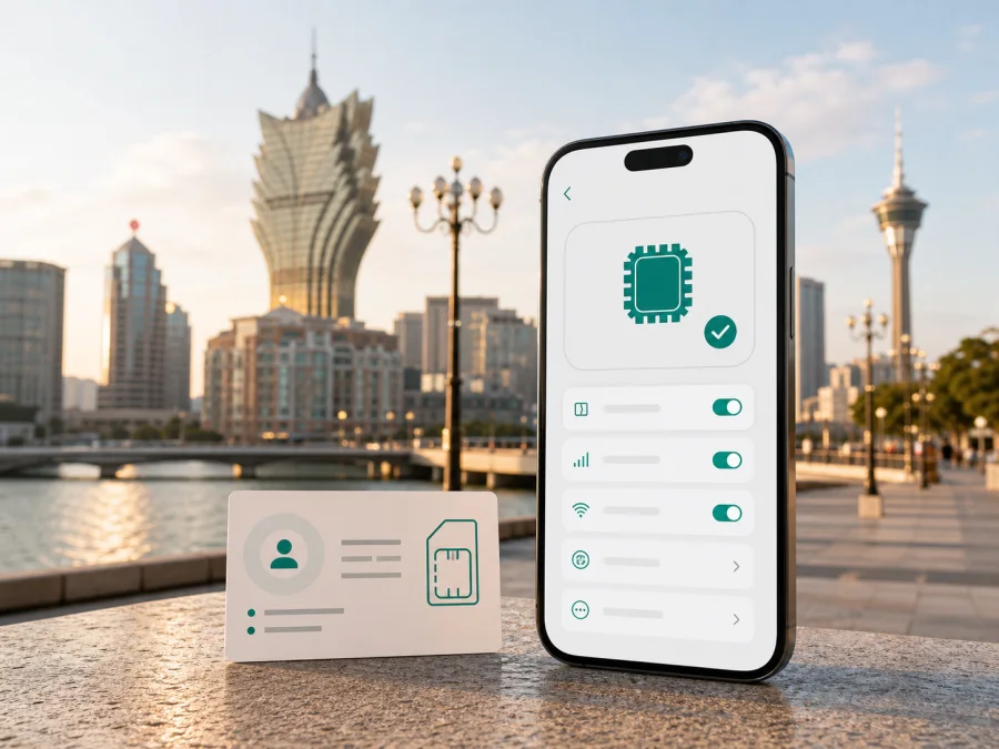 CTM eSIM في ماكاو: ما الذي يجب التحقق منه