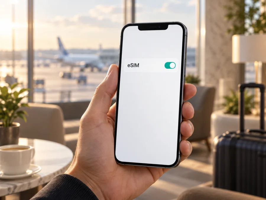 Apple iPhone 12 eSIM: التوافق والإعداد للسفر