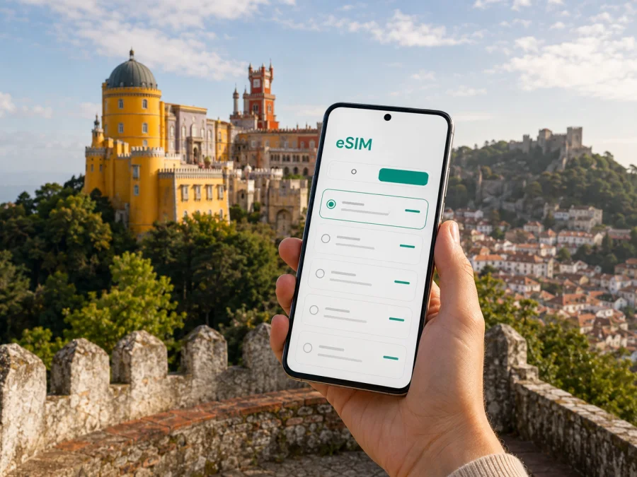eSIM في سينترا: إنترنت جوال للرحلة