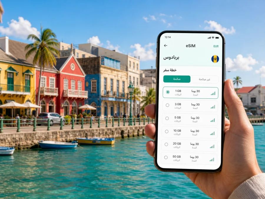 eSIM في سبيتستاون: إنترنت واتصال للرحلة