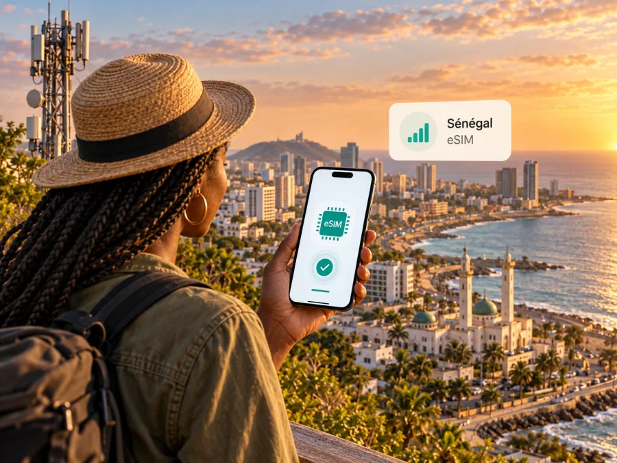 Orange eSIM في السنغال: التفعيل والتوافق