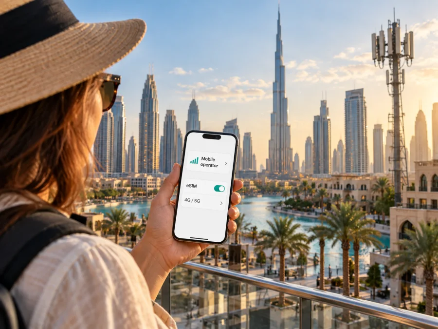 du eSIM في الإمارات العربية المتحدة: دليل الاتصال