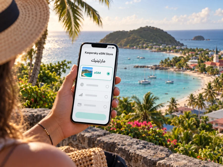 eSIM في سانت آن، مارتينيك: الإنترنت والتنقل