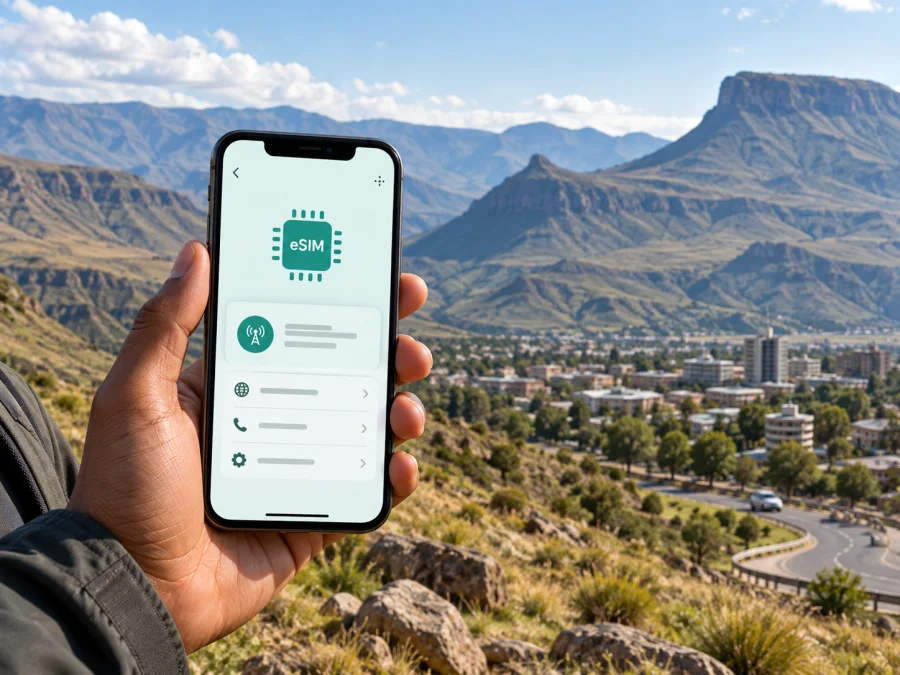 Vodacom eSIM في ليسوتو: ما يجب التحقق منه