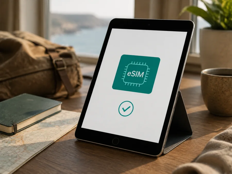 Apple iPad mini 2019 cellular 5G eSIM: التوافق والتفعيل
