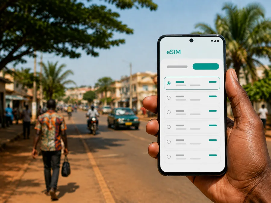 eSIM في دالوا: إنترنت الهاتف في ساحل العاج