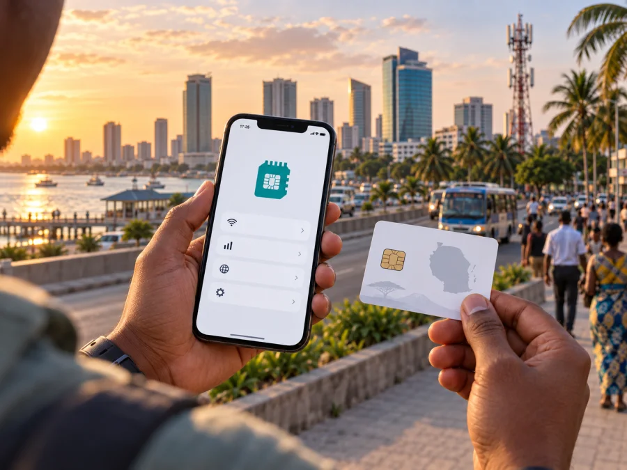 Vodacom eSIM في جمهورية تنزانيا المتحدة: دليل المسافر