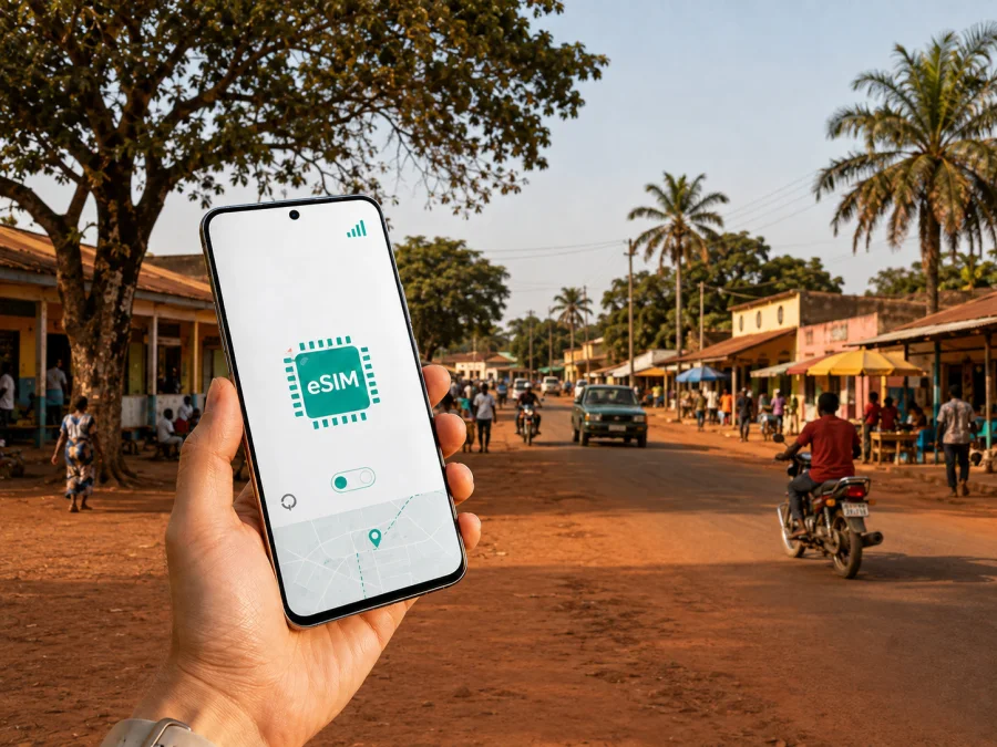 كاتيو eSIM: إنترنت واتصال لرحلتك في غينيا بيساو