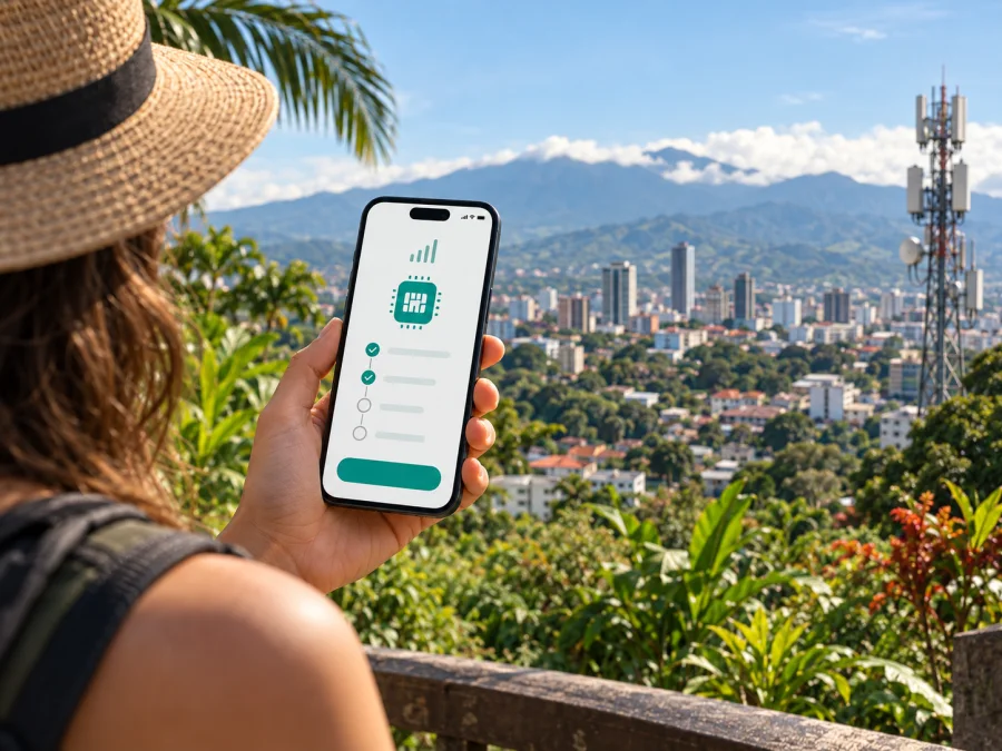 Liberty eSIM في كوستاريكا: التفعيل والتوافق