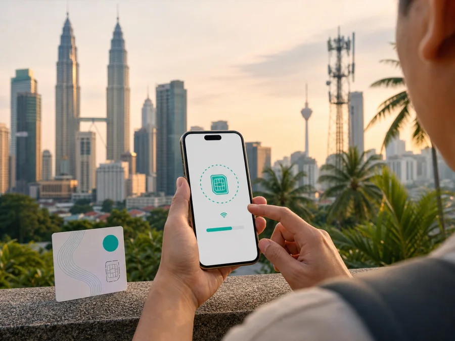 Tune Talk eSIM في ماليزيا: التفعيل والسفر