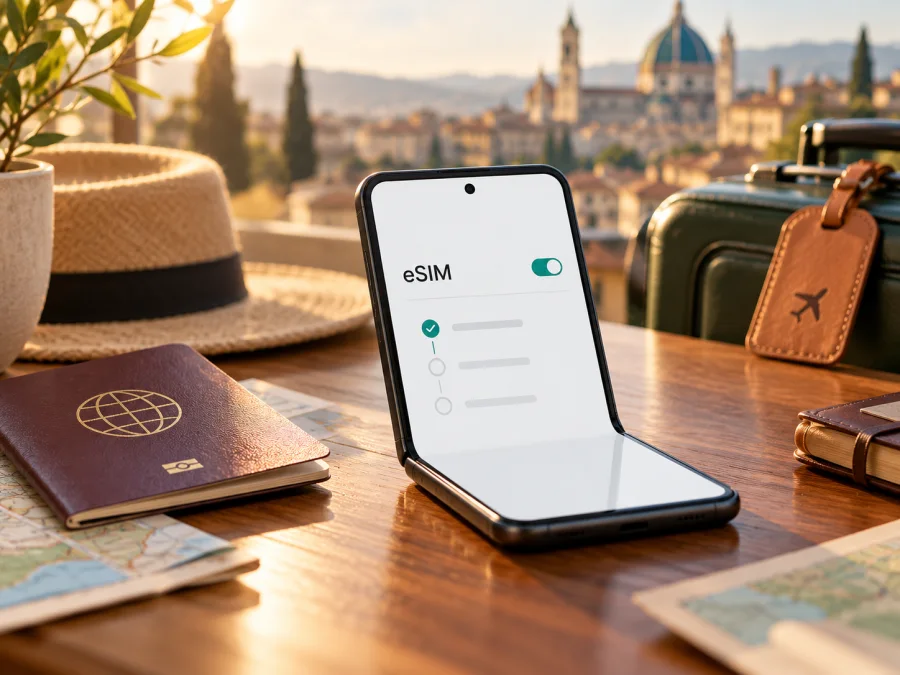 Google Pixel Fold 256GB eSIM: التوافق والإعداد