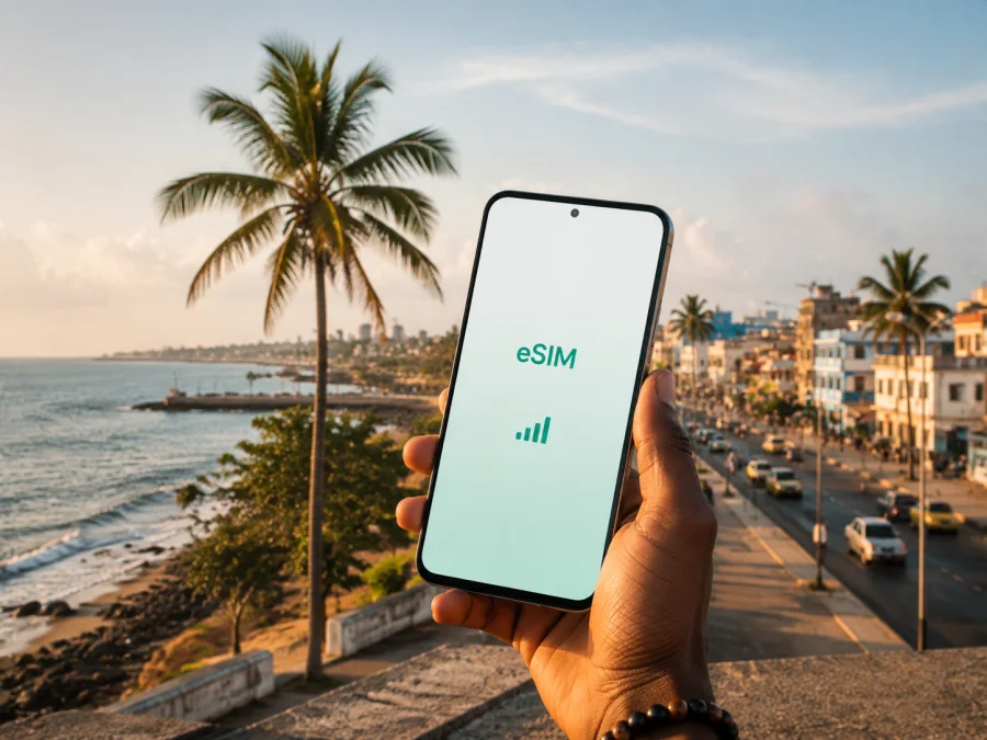 eSIM في مونروفيا: الاتصال المحمول والإنترنت أثناء السفر