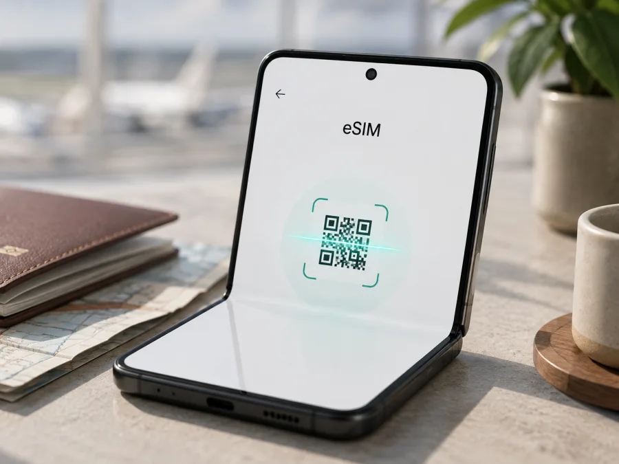 Samsung Galaxy Z Flip5 5G eSIM: التوافق والإعداد