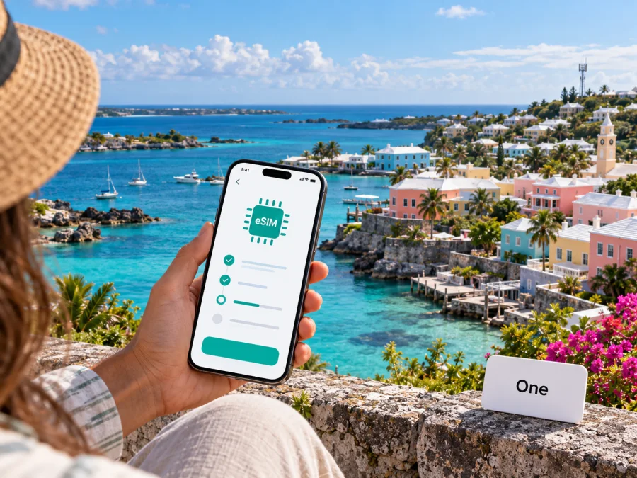 One eSIM في برمودا: ما الذي ينبغي معرفته؟