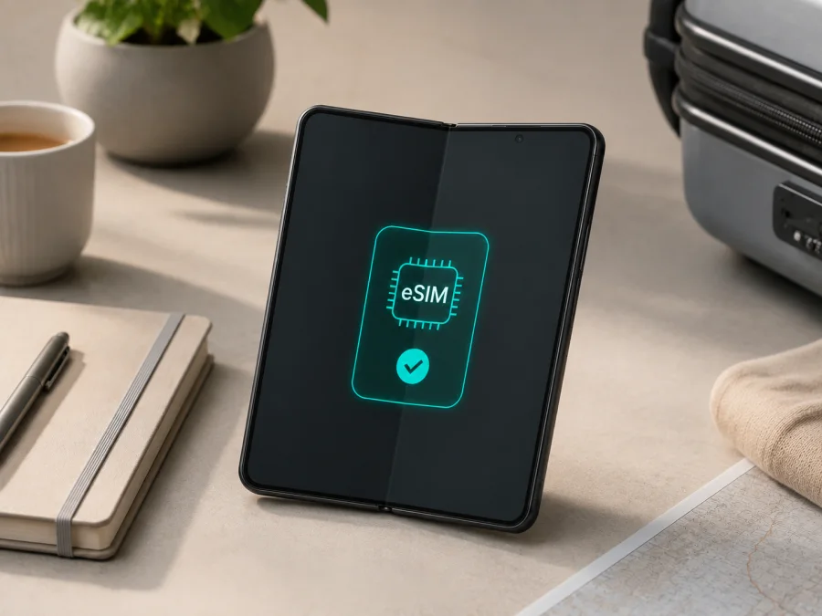 Samsung Galaxy Z Fold3 5G وeSIM: التوافق والإعداد