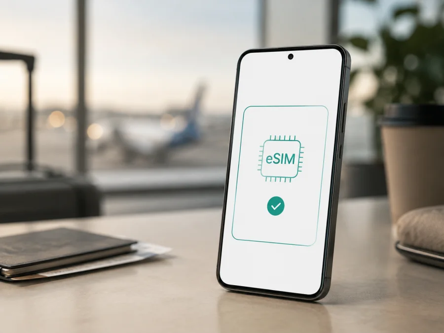 eSIM على Oppo Reno14 Pro 8GB RAM
