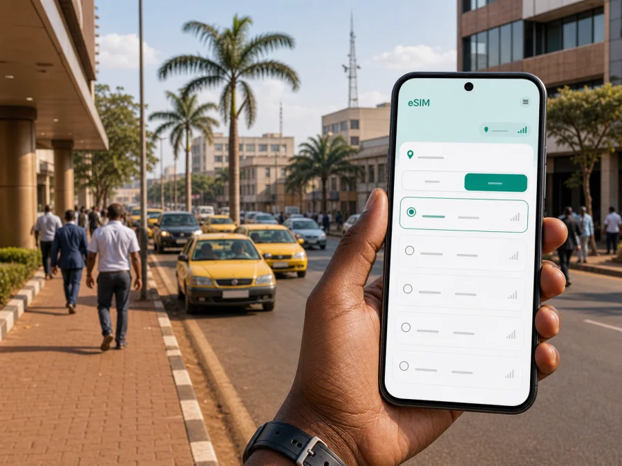 eSIM في لوبومباشي للإنترنت والاتصال المحمول