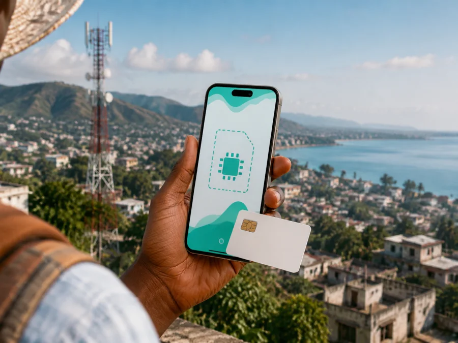 NATCOM eSIM في هايتي: ما يجب التحقق منه