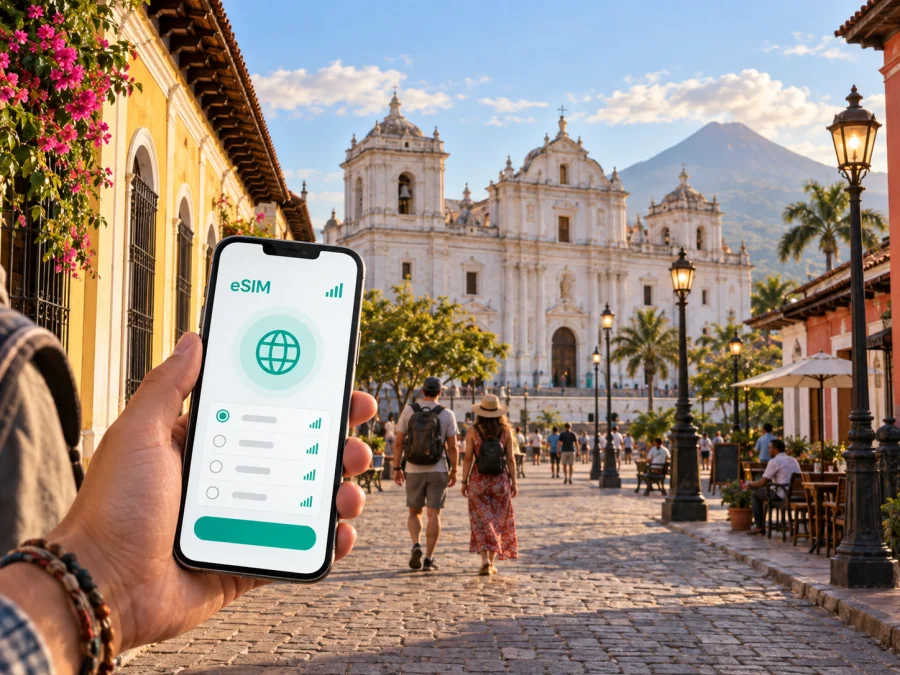 eSIM في ليون: إنترنت محمول في نيكاراجوا
