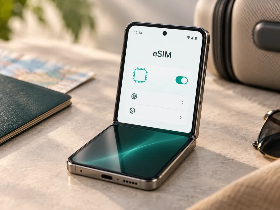 Samsung Galaxy Z Flip4 128GB eSIM: التوافق والإعداد