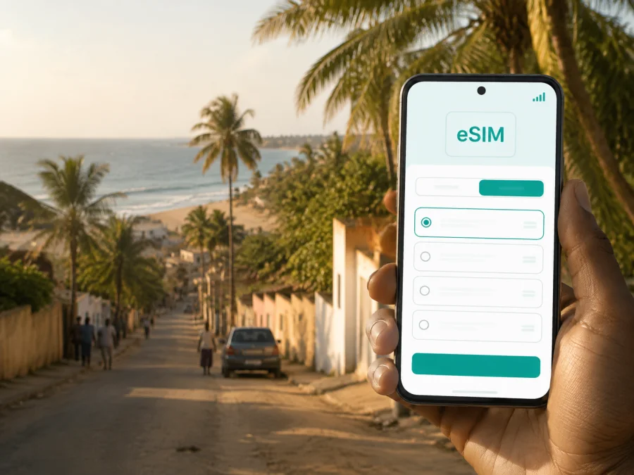 eSIM في باكاو: إنترنت محمول أثناء السفر