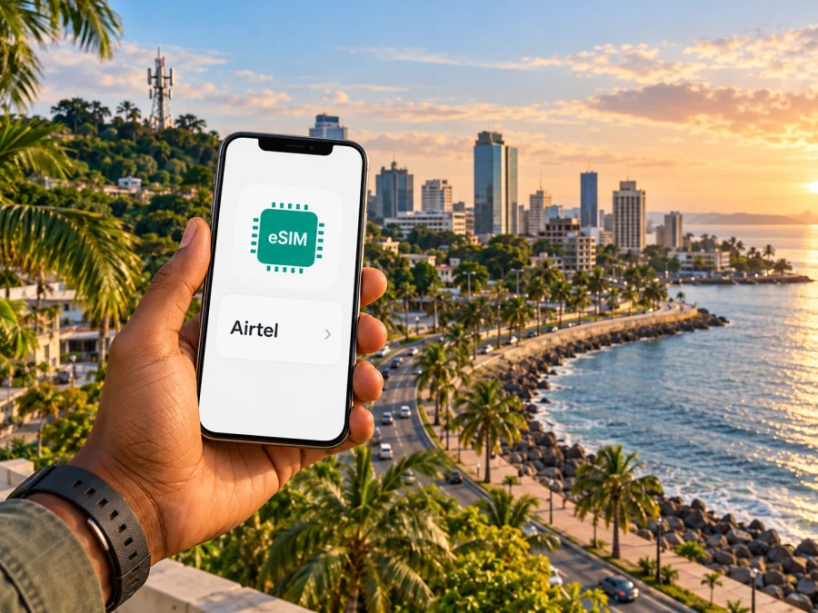 Airtel eSIM في الجابون: ما الذي ينبغي التحقق منه؟