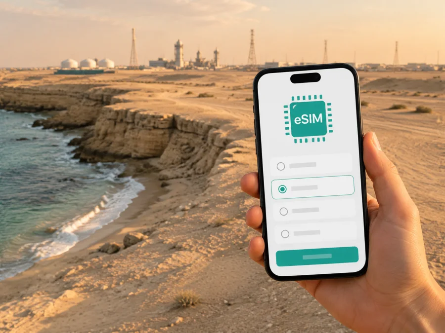 eSIM في دخان: إنترنت واتصال محمول في قطر