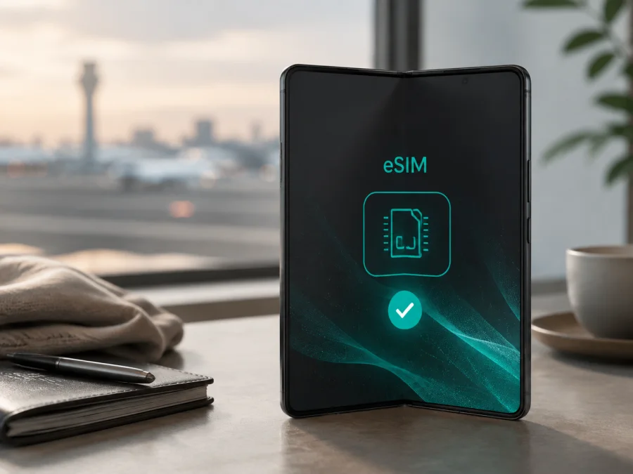 eSIM في Samsung Galaxy Z Fold3 512GB: التوافق والتثبيت