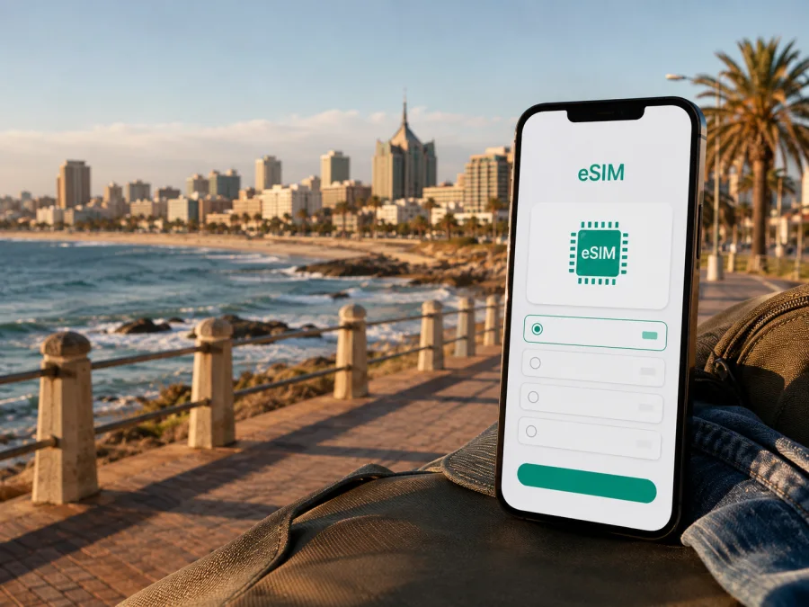 eSIM لقبريها: إنترنت محمول في جنوب أفريقيا