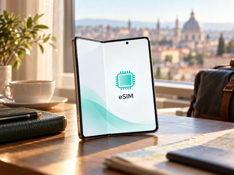 Samsung Galaxy Z Fold5 5G eSIM: التوافق والإعداد