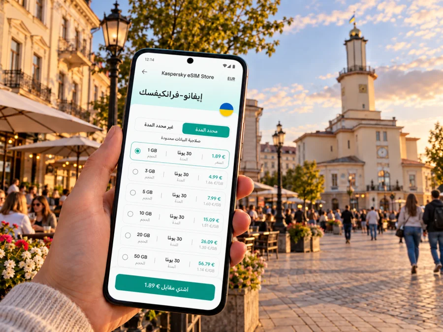 إنترنت وeSIM في ايفانو فرانكيفسك | دليل السفر