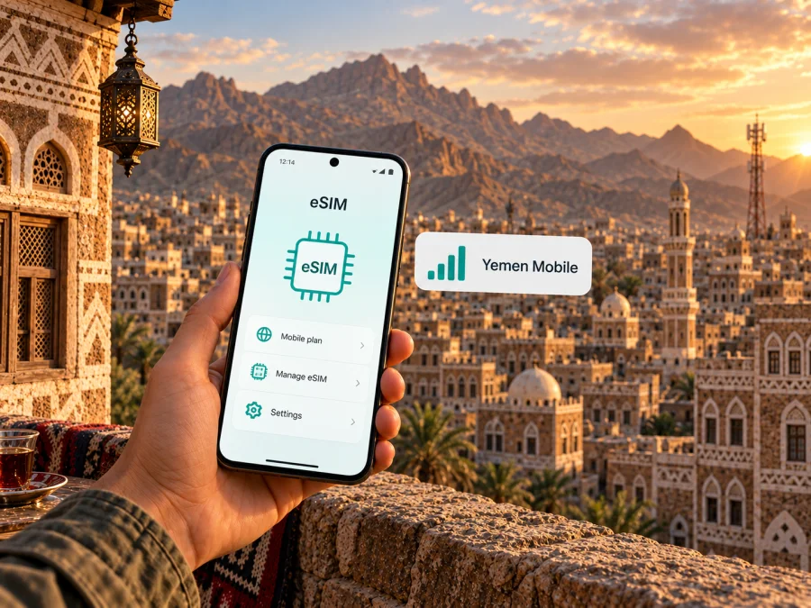 Yemen Mobile eSIM في اليمن: ما الذي يجب التحقق منه؟