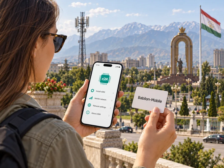 Babilon-Mobile eSIM في طاجيكستان: ما يجب معرفته