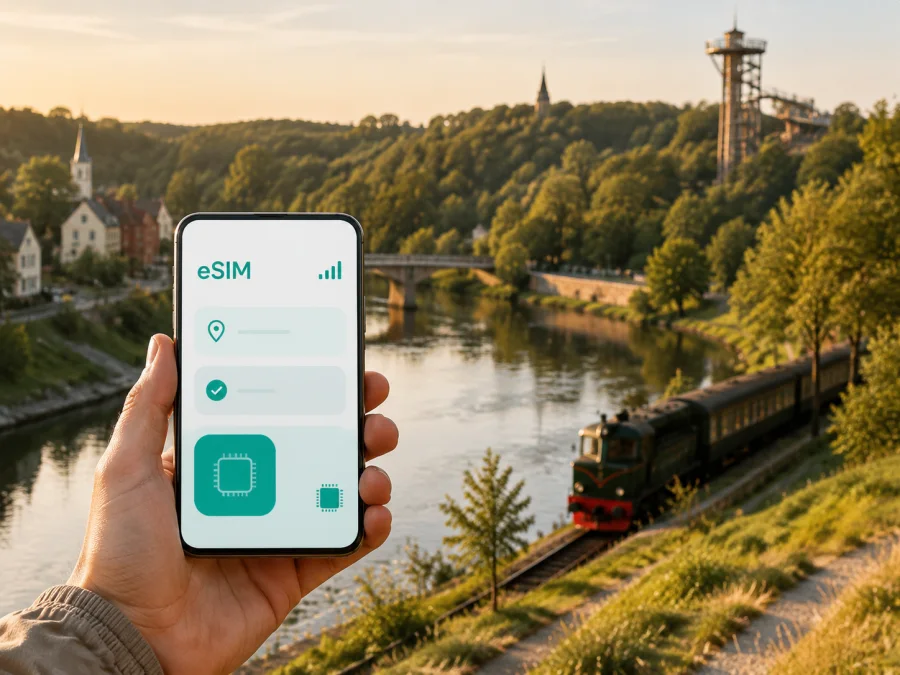 eSIM في أنيكسشياي، ليتوانيا: إنترنت السفر