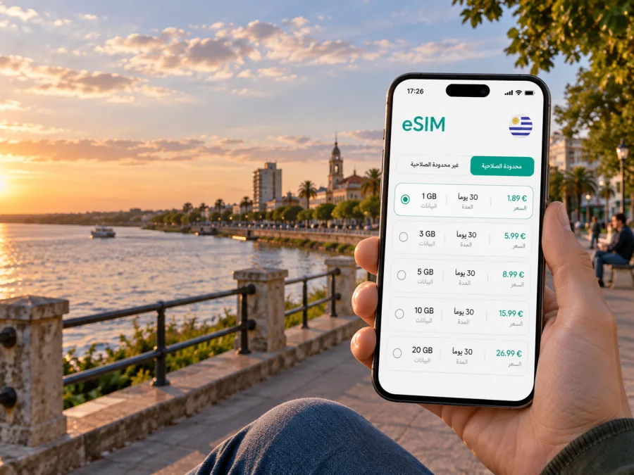 eSIM في بايساندو: إنترنت واتصال لرحلتك