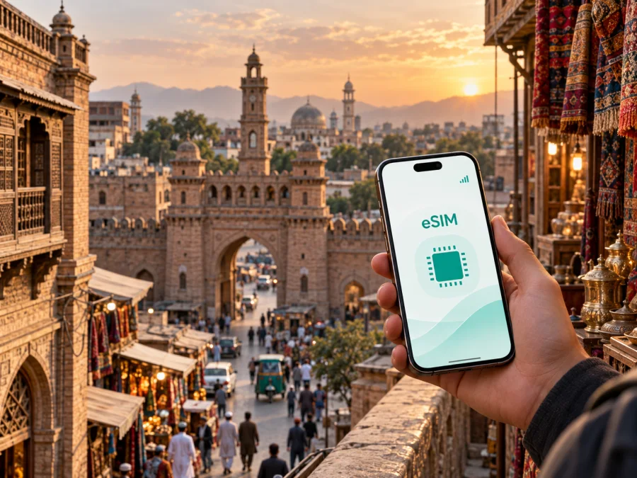 eSIM في بيشاور: إنترنت واتصال للرحلة