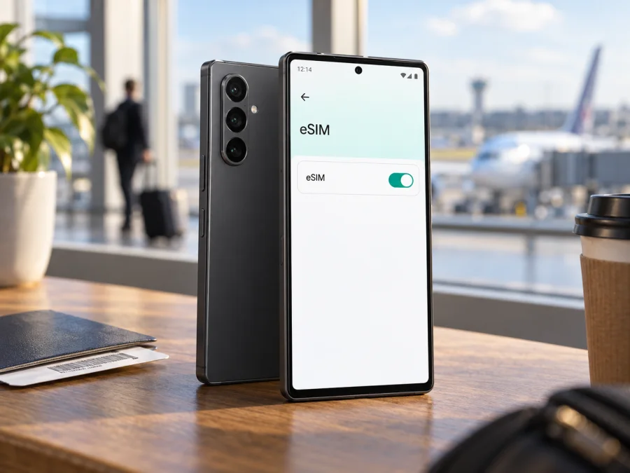 Sony Xperia 5 V eSIM: التوافق والتثبيت