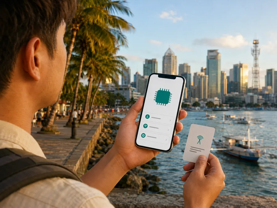 GOMO eSIM في الفلبين: التفعيل ومتطلبات المسافر